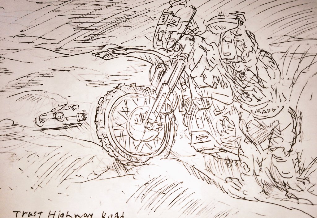 休憩落書き2
Trust Highway Road!!! 