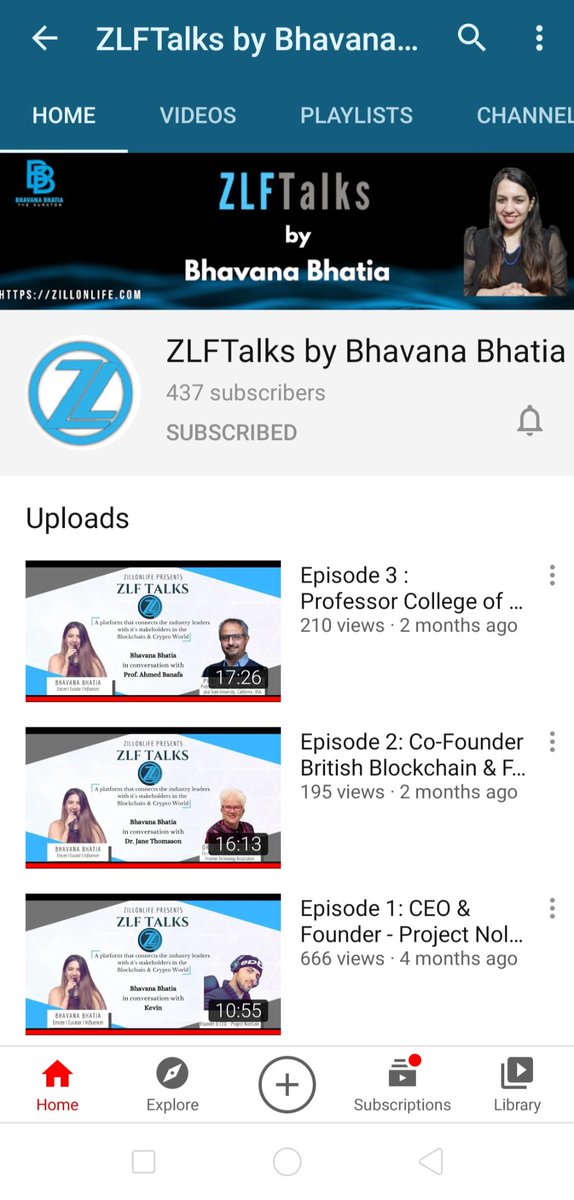 ZlLifestyle's tweet photo. ZLF Use case:
ZLF Talks. Platform to share the views about the Crypto from across the world.
https://t.co/1EA4Ik8qKc
#ZLF #ZLFTalks #ZillonLife https://t.co/P9UkflAIFt