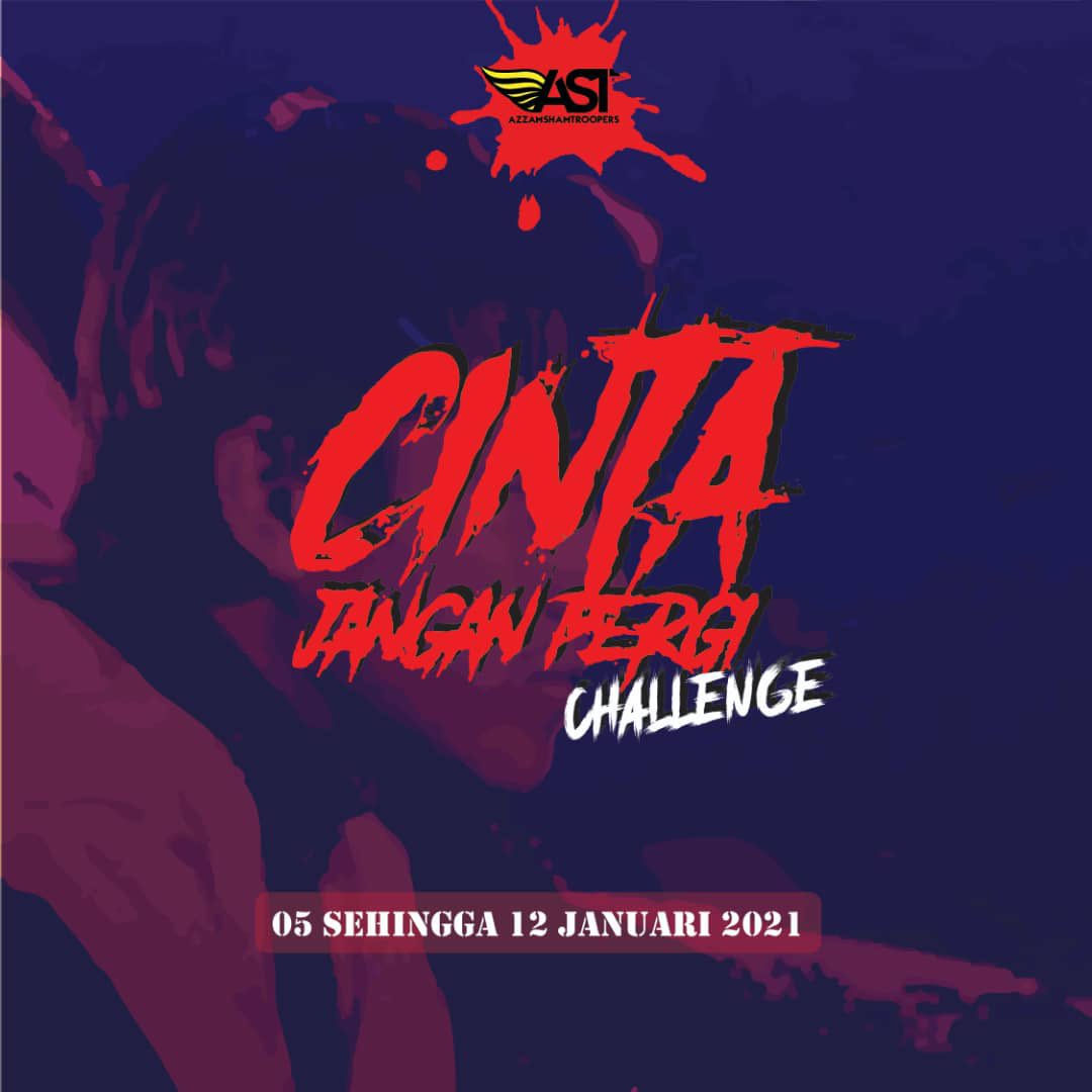 AzzamTroopers's tweet photo. Kita ada challenge baru untuk semua peminat Azzam Sham 🔥 korang dialu alukan untuk menyertai bagi memeriahkan lagi challenge ini. 🥰 #cjp #cintajanganpergi #challengecjp #azzamsham #azzamshamtroopers #teamazzam https://t.co/HVt8jFypa6