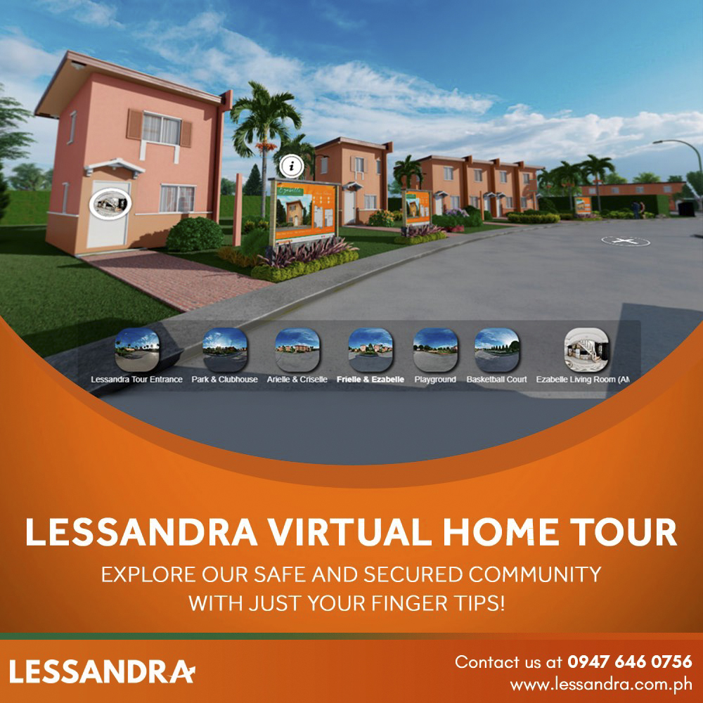 Gapan_Lessandra's tweet photo. Visit our site and reserve a Lessandra unit in the most convenient way with our Virtual Home Tour! Schedule your free site tripping now!
 
Chat with us or contact our Digital Marketing Team at 0947-646-0756. #AngatKaDitoSaLessandra https://t.co/CLsmH7u6dK https://t.co/hxoZN4BuwF