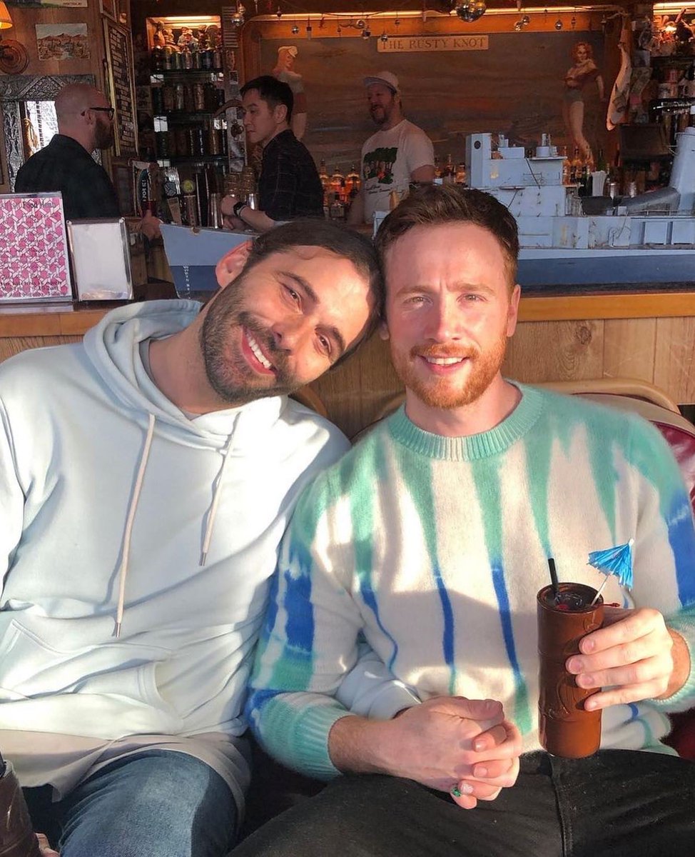 WorldOfWonder's tweet photo. “I got married to my best friend & have a loving partner to continue building my life with." - @jvn 🕊
The @queereye star and #MarkLondon revealed that they tied the knot in a secret ceremony last year. Condragulations, Jonathan and Mark! 💓 https://t.co/FY7kaY13Os