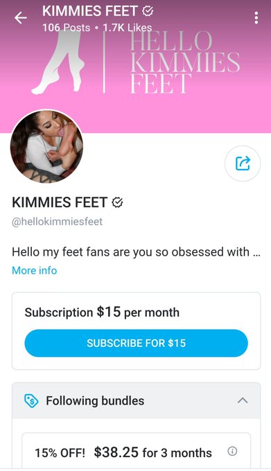 Make sure to SUBSCRIBE  LINK IN MY BIO... https://t.co/dqGNpbAnAx<a href="/tag/feet"class="tags"><span>#feet</span></a><a href="/tag/footporn"class="tags"><span>#footporn</span></a><a href="/tag/footqueen"class="tags"><span>#footqueen</span></a><a href="/tag/footfet%C4%B1sh"class="tags"><span>#footfetısh</span></a><a href="/tag/feetg"class="tags"><span>#feetg</span></a>