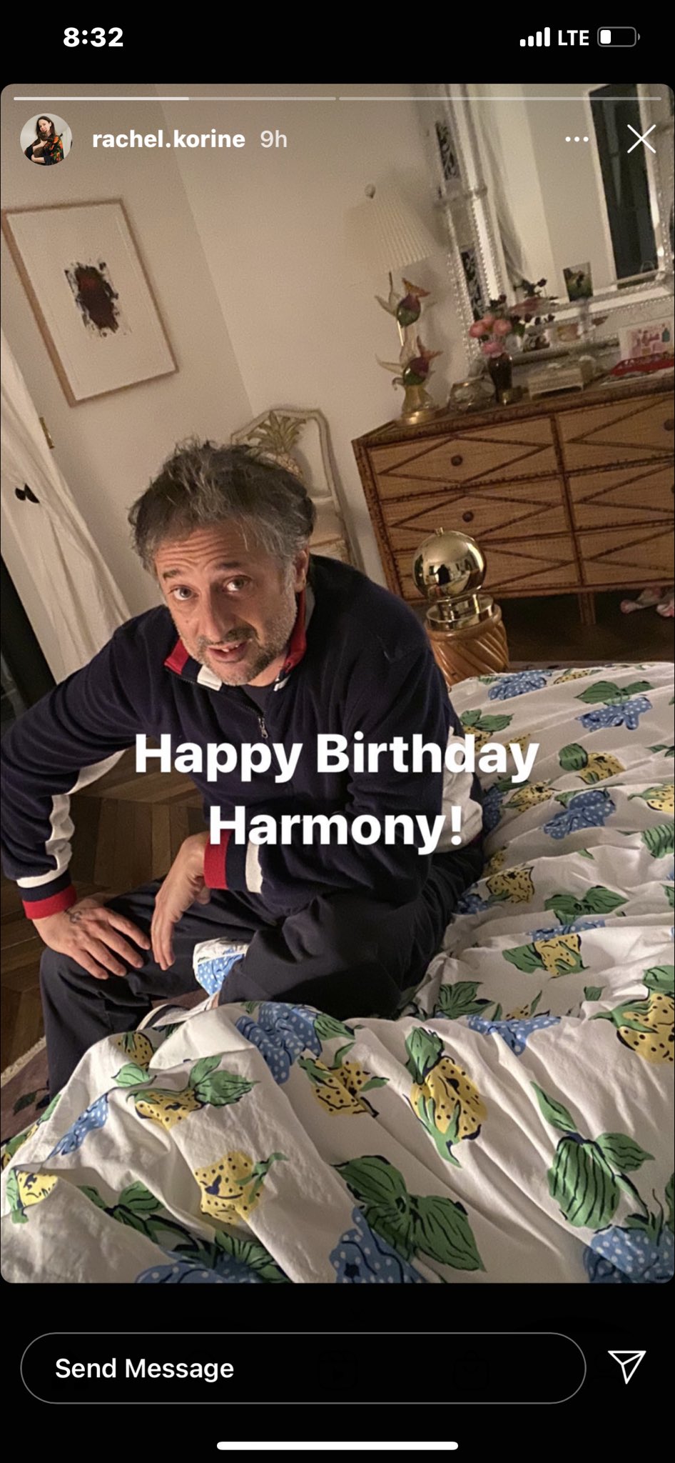 It s harmony korine s birthday. happy birthday, harmony korine 