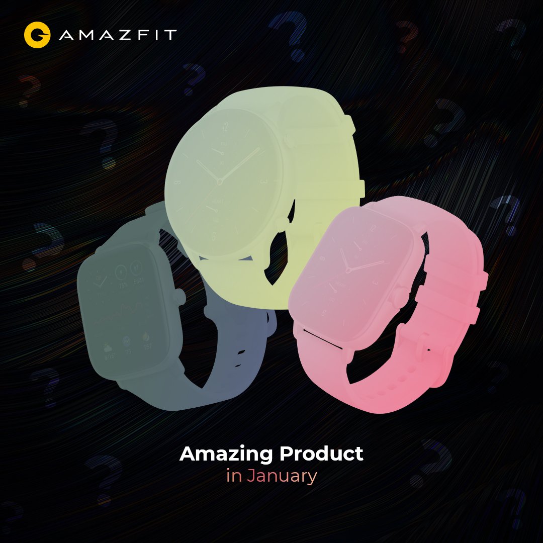 amazfit_id's tweet photo. Bersiaplah untuk menyambut awal tahun 2021 dengan smartwatch terbaru dari Amazfit!
Can you guess that, Amazfans?
#Amazfit #AmazfitID #AmazfitIndonesia #Amazfans #AmazingSpirit #Face2021withStyle https://t.co/L75dZBaGfA