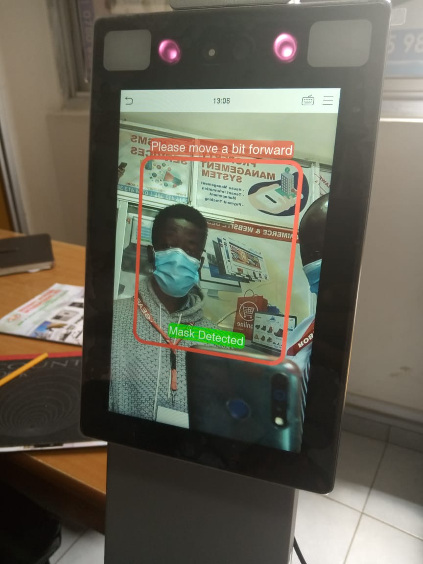 mwas_mjanja's tweet image. A facial recognition System that detects if you have a face mask or not also measures your temperature. And its at affordable prices.

 Dm @robisearch for more information.

#RobisearchKE