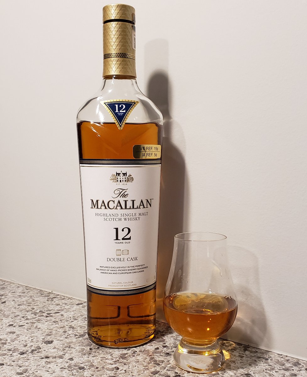CarlitoClassico's tweet photo. Day 8; The Macallan 12 Double Cask

#TheMacallan #MacallanMonday  #macallan #macallan12 #themacallandoublecask #whiskey #12Daysofwhiskey #12daysofchristmas #whiskeylover #whiskeymafia #whiskeytribe #whiskeylife https://t.co/PxNEFeTa6M