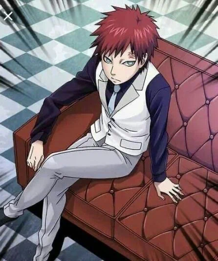 Gaara in modern clothing is just so hilarious to me 