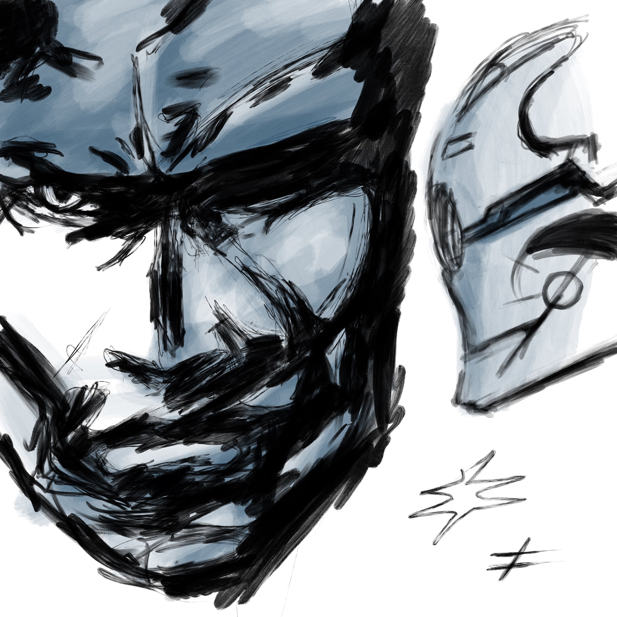 Andres Kept You Waiting Huh Metalgear Yojishinkawa Artstudy Procreate Fudenosuke 新川洋司 イラスト イラスト好きな人と繋がりたい イラストレーター 創作 イラスト T Co 6p793eehe2 Twitter