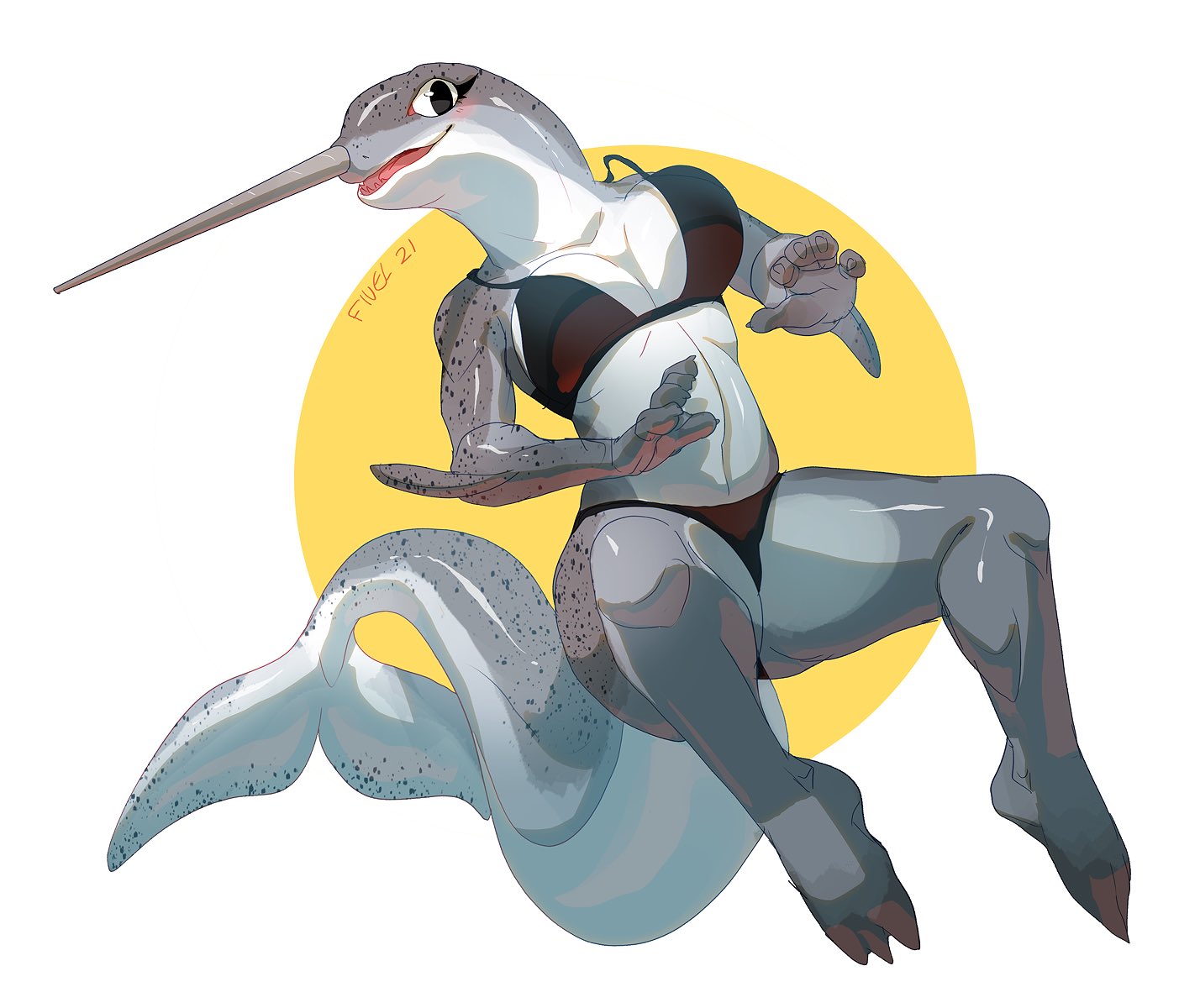 Fivel💣 On Twitter: "Narwhals Narwhals Swimming In The Ocean Causing A Commotion Https://T.co/1Egyclcuoj" / Twitter