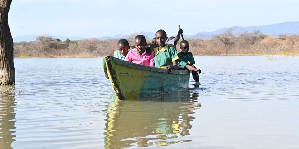 In Baringo’s submerged schools, even tree shade is not available for learners bit.ly/3952aIj