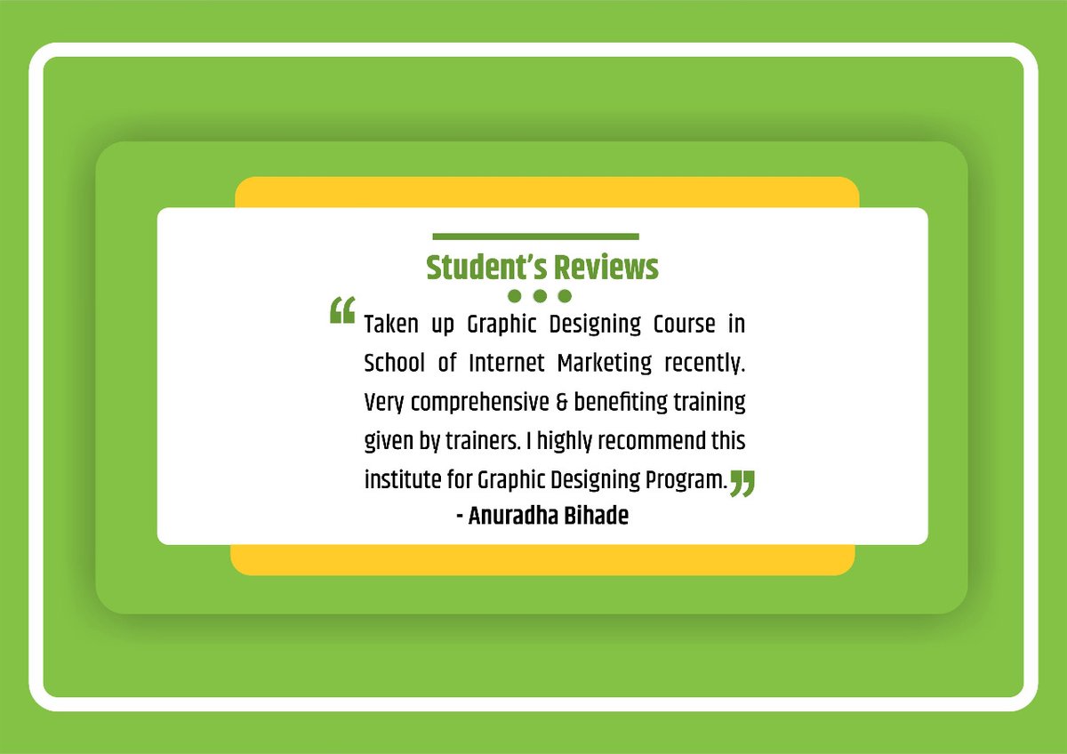 SIT_SchoolofIT's tweet photo. We are happy to share such a positive review from our student. We appreciate your efforts for sharing your experience with us. Wish you a great  career ahead! Your review motivates us to do a better job.

#StudentsReviews https://t.co/Qj147tFW1h
