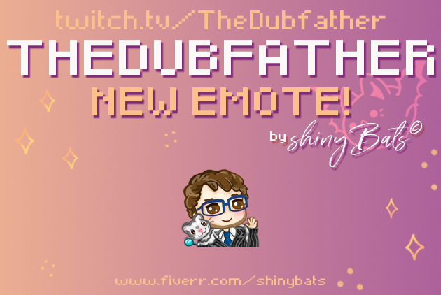 TDubfather's tweet photo. Ermahgerd!!! My very first emote and its's amazing!!! <3 #SmallStreamersConnect #twitchaffiliate #twitchtv #smallstreamers #SmallStreamerCommunity #firstemote https://t.co/gFSnp8rLNC
