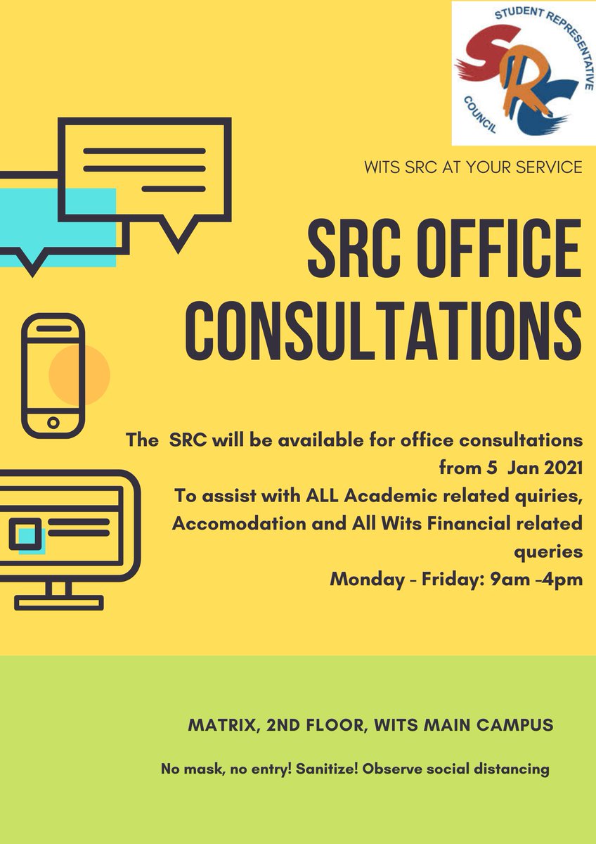 SRC office consultations! SHARE, #SaveADegree 🖤💚💛