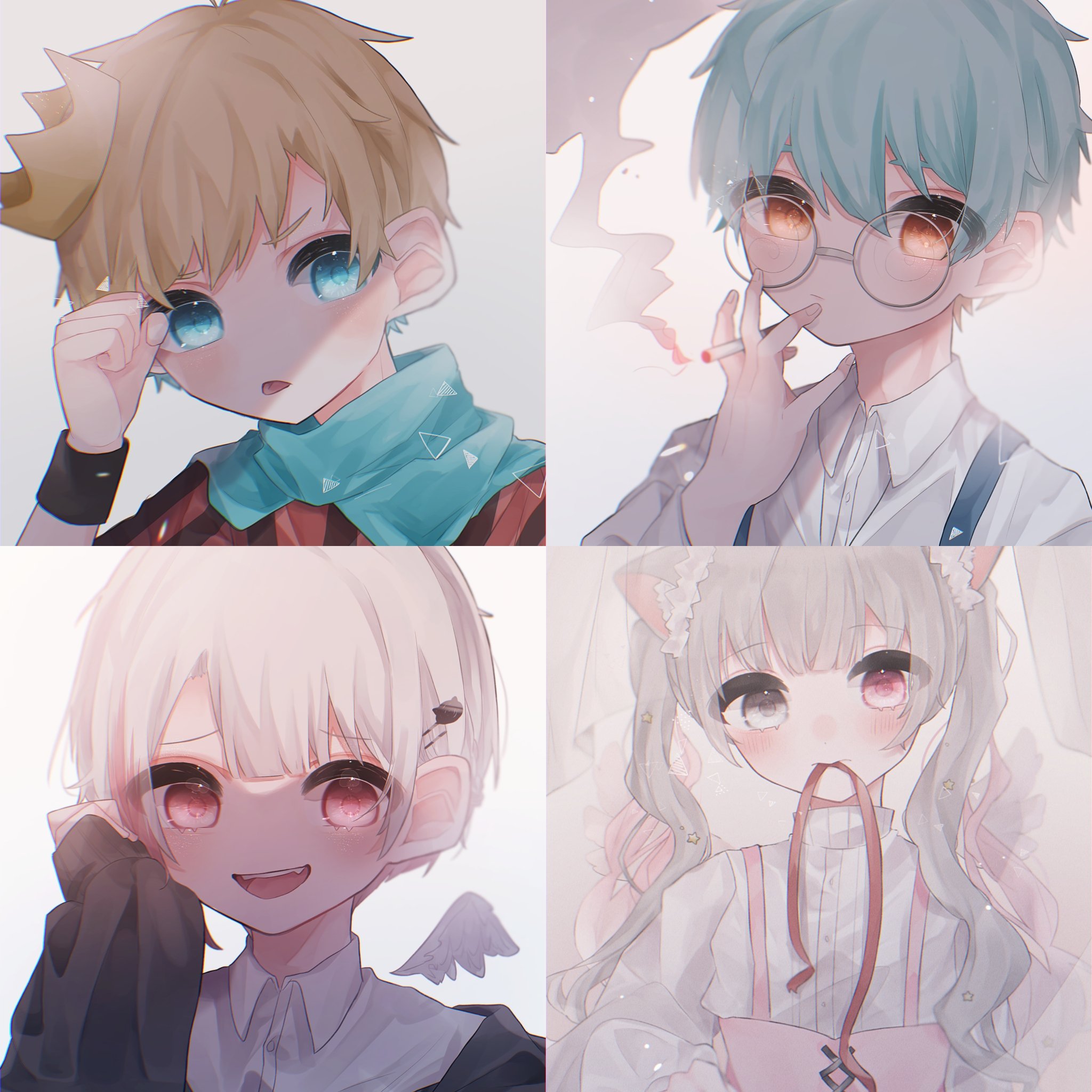 天ぷら粉 Na Twitterze 最近のイラストまとめたんだけどかわいいなって T Co Uvelp4xsc5 Twitter