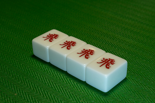 LOOK HOW THIN THEIR "LUXURY" TILES ARE COMPARED TO ACTUAL MAHJONG TILES