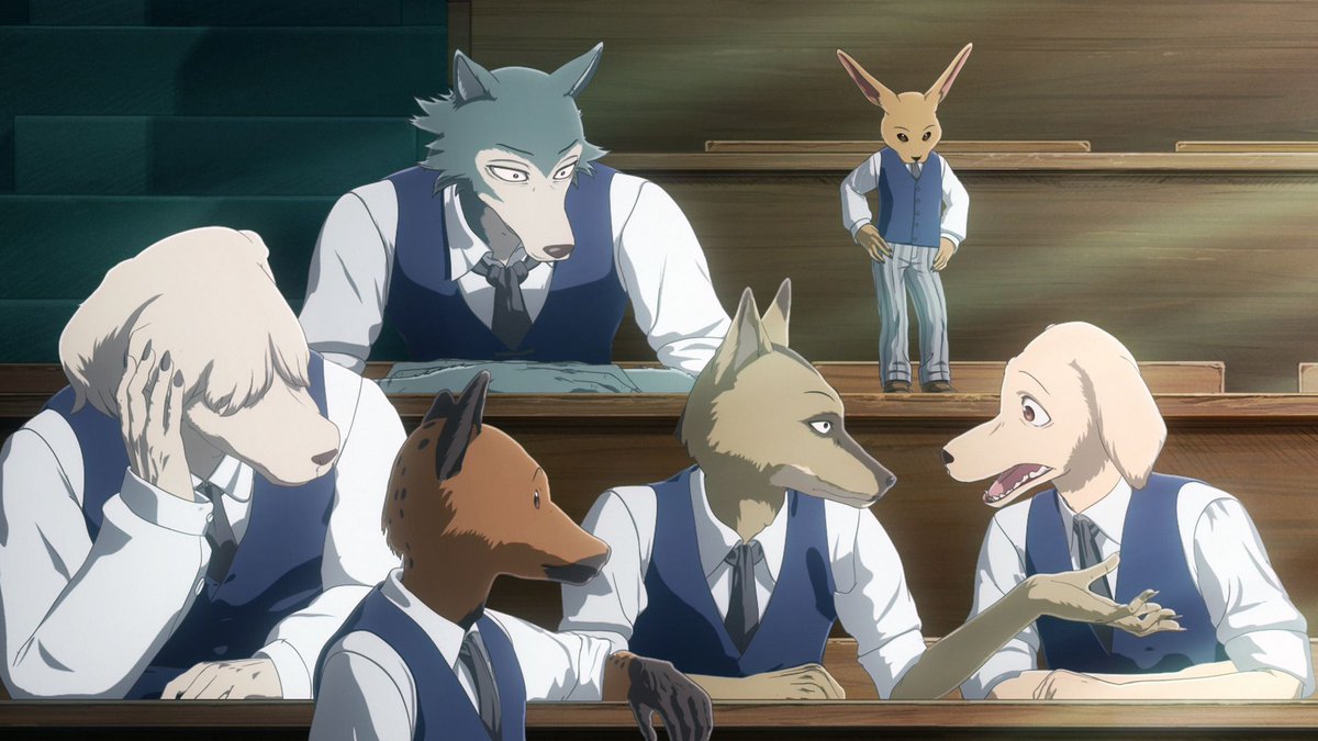 アニメ Beastars ビースターズ 本日放送 第1話 平穏な学園生活を取り戻したレゴシ しかし夏休み前と違うのは ついにハルに想いを告げたことと 学園にルイ先輩がいないこと そんなレゴシの耳に 最近学園で流行りの怪談話が飛び込んでくる アニメ Beastars ビースターズ 本日放送 第1話 平穏な学園生活を取り戻したレゴシ しかし夏休み前と違うのは ついにハルに想いを告げたことと 学園にルイ先輩がいないこと そんなレゴシの耳に 最近学園で流行りの怪談話が飛び込んでくる