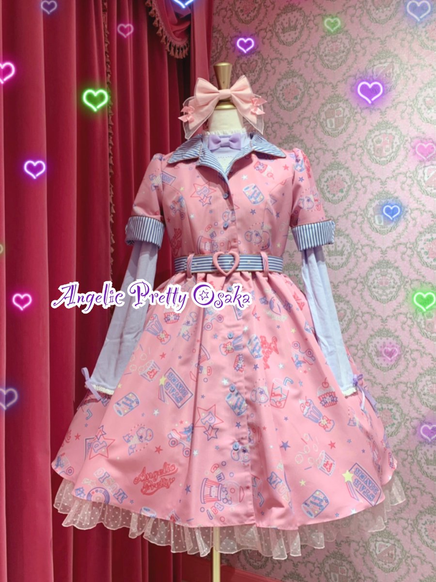 angelic pretty neon star diner ワンピース 新品-