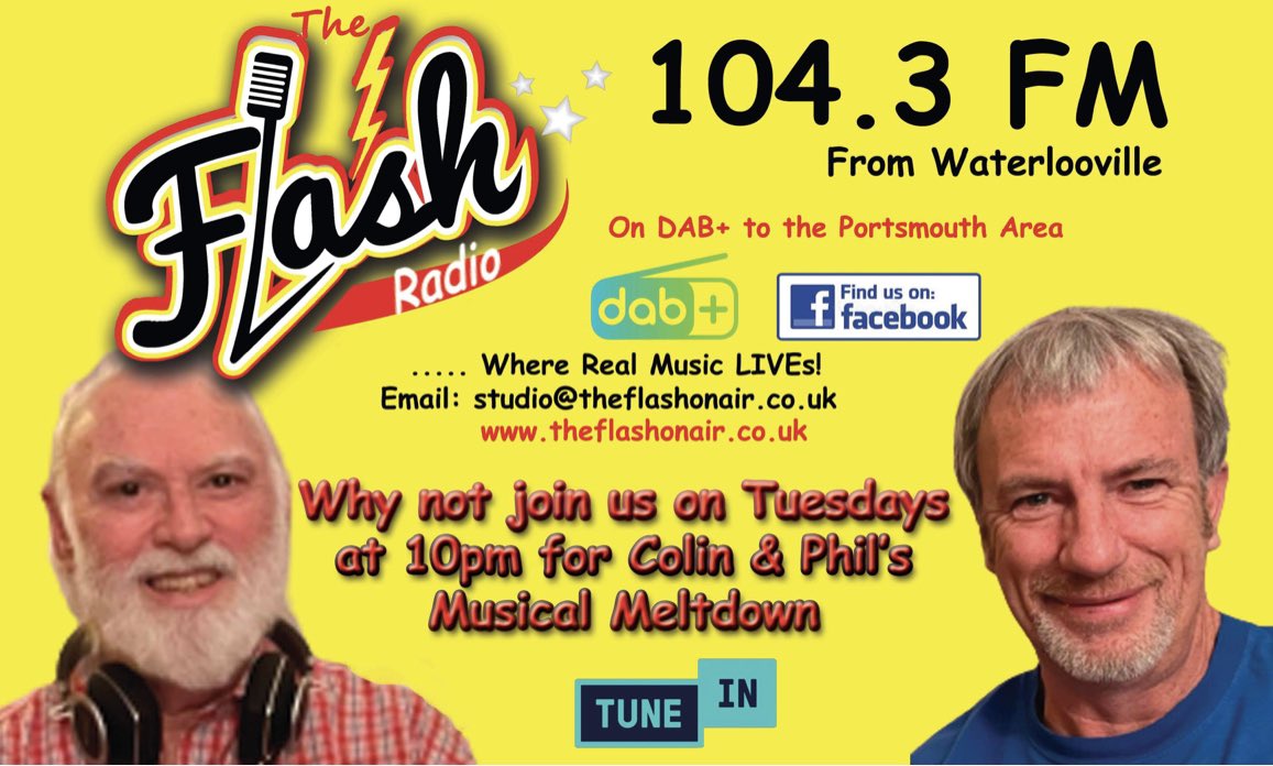 Colinthomas64's tweet image. Hope to have you listening later tonight.