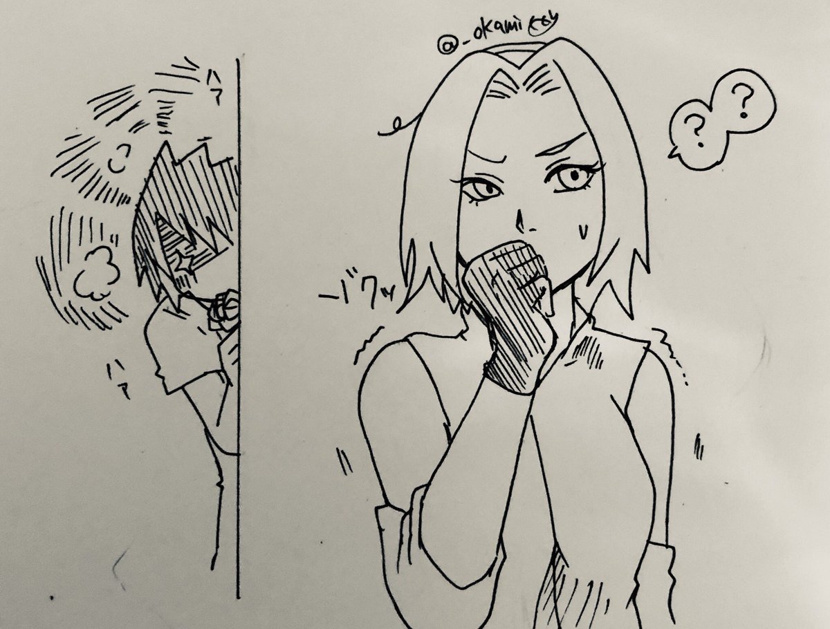 ??の日常(ストー〇ー)
#サスサク 