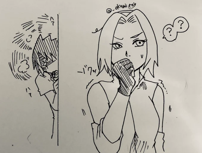 ??の日常(ストー〇ー)
#サスサク 