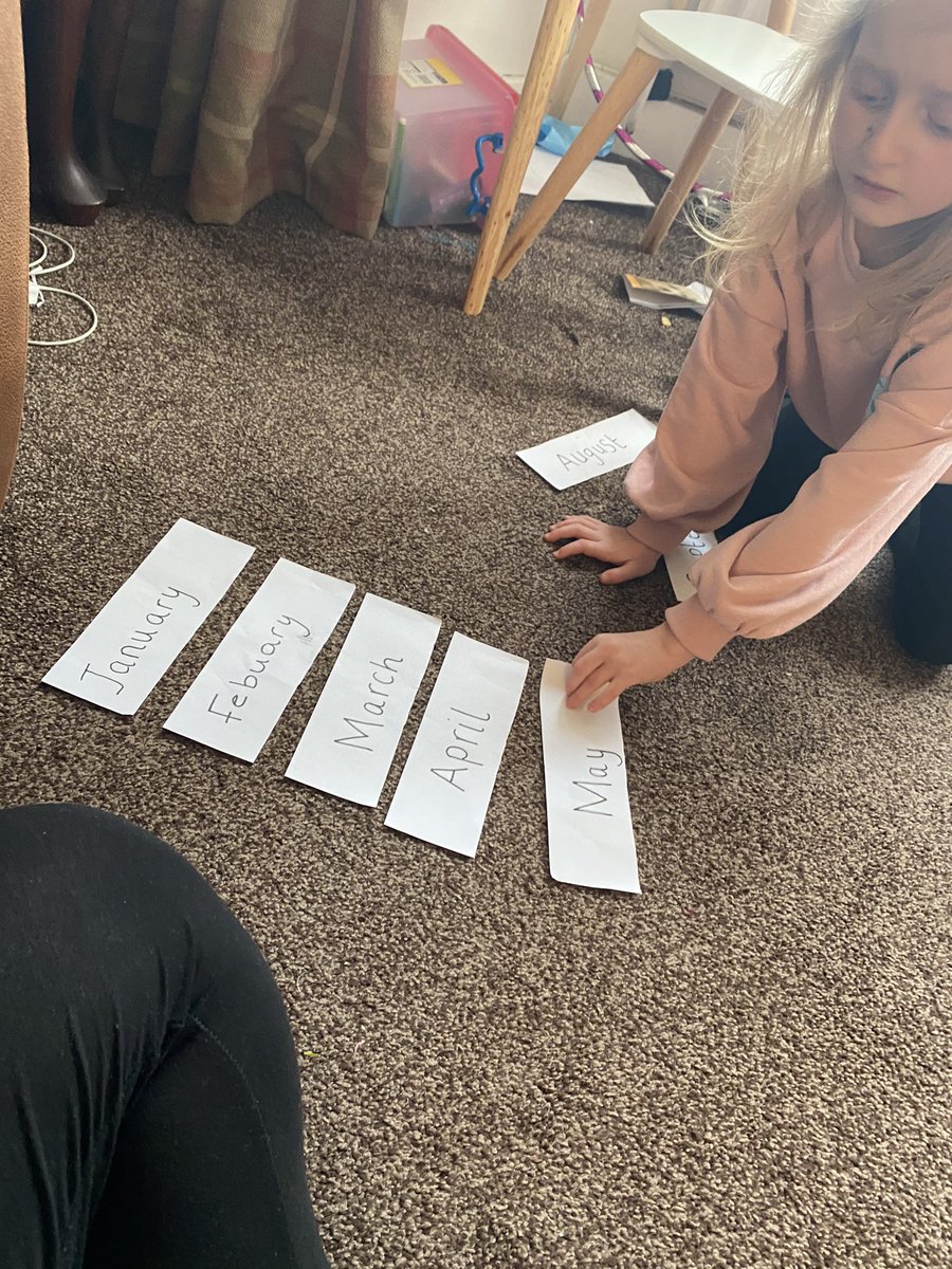 DeborahDixon38's tweet photo. SD ordering the months of the year for maths #bronzeclass #year2 @FellDykePrimary https://t.co/7FdvgzKJYA