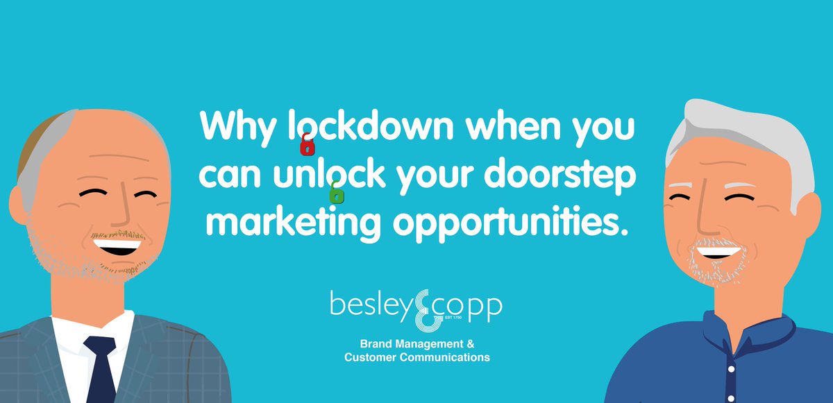 besleyandcopp's tweet photo. Throughout lockdown 1, 2 &amp; now 3 we have been fully open &amp; helping customers counter lockdown measures with an innovative range of doorstep marketing solutions.

With everyone spending more time at home now is the perfect opportunity to try out our smart range of mailing services https://t.co/4qCw4sgOXf