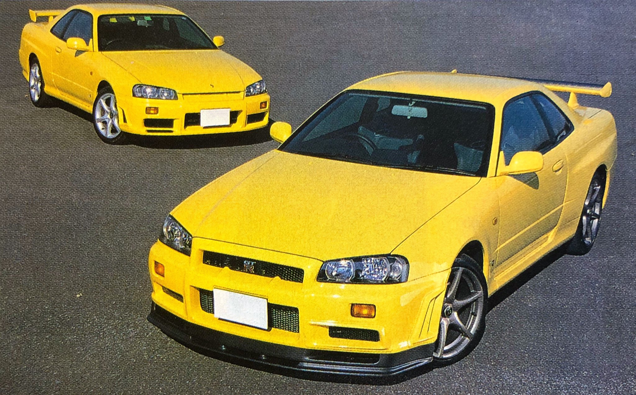 きいちろう 先日紹介したv Spec広報車bnr34 とスカイラインの広報車er34 よく見るとer34は激レアなオイルクーラーが98年10月から追加されている 共にev1でサイドエアバックオイルクーラー付きだ T Co Aerebikg8i Twitter