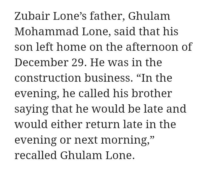 Again, Zubair on the same lines, also told his family that he would be late and would return late in the evening or next morning.             #ParentsNeedToMonitorChildren