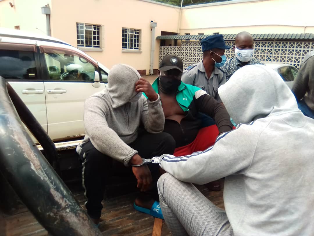 Mtandazo Dube (@mtandazodube) on Twitter photo DJ Fantan, Chillspot Records co-founder Levels aka Tafadzwa Kadzimwe, and Tinashe Chanachimwe popularly known as Dhama, are set to appear at the Harare Magistrate's Court this morning. <a href="/NewsNhau/">Nhau/Indaba Online News</a> captured the trio sitting in a truck under police escort at Mbare Courts. DJ Fantan, Chillspot Records co-founder Levels aka Tafadzwa Kadzimwe, and Tinashe Chanachimwe popularly known as Dhama, are set to appear at the Harare Magistrate's Court this morning. <a href="/NewsNhau/">Nhau/Indaba Online News</a> captured the trio sitting in a truck under police escort at Mbare Courts.