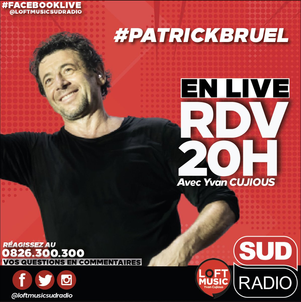 🔴 [EVENEMENT] #LoftMusic 

Ce soir <a href="/PatrickBruel/">Patrick Bruel</a> est l'invité d' <a href="/YvanCujious/">广州外围/深圳外围/珠海外围/东莞外围/香港外围/澳门外围/郑州外围/合肥外围/贵阳外围/郑州外围</a> sur <a href="/SudRadio/">Sud Radio</a> à l'occasion de la sortie de son album LIVE "𝗖𝗲 𝘀𝗼𝗶𝗿 𝗲𝗻𝘀𝗲𝗺𝗯𝗹𝗲 ... 𝗧𝗼𝘂𝗿"💿 

IMPROS, JEUX et d'autres SURPRISES 😉

#patrickbruel #evenement #SudRadio #musique
