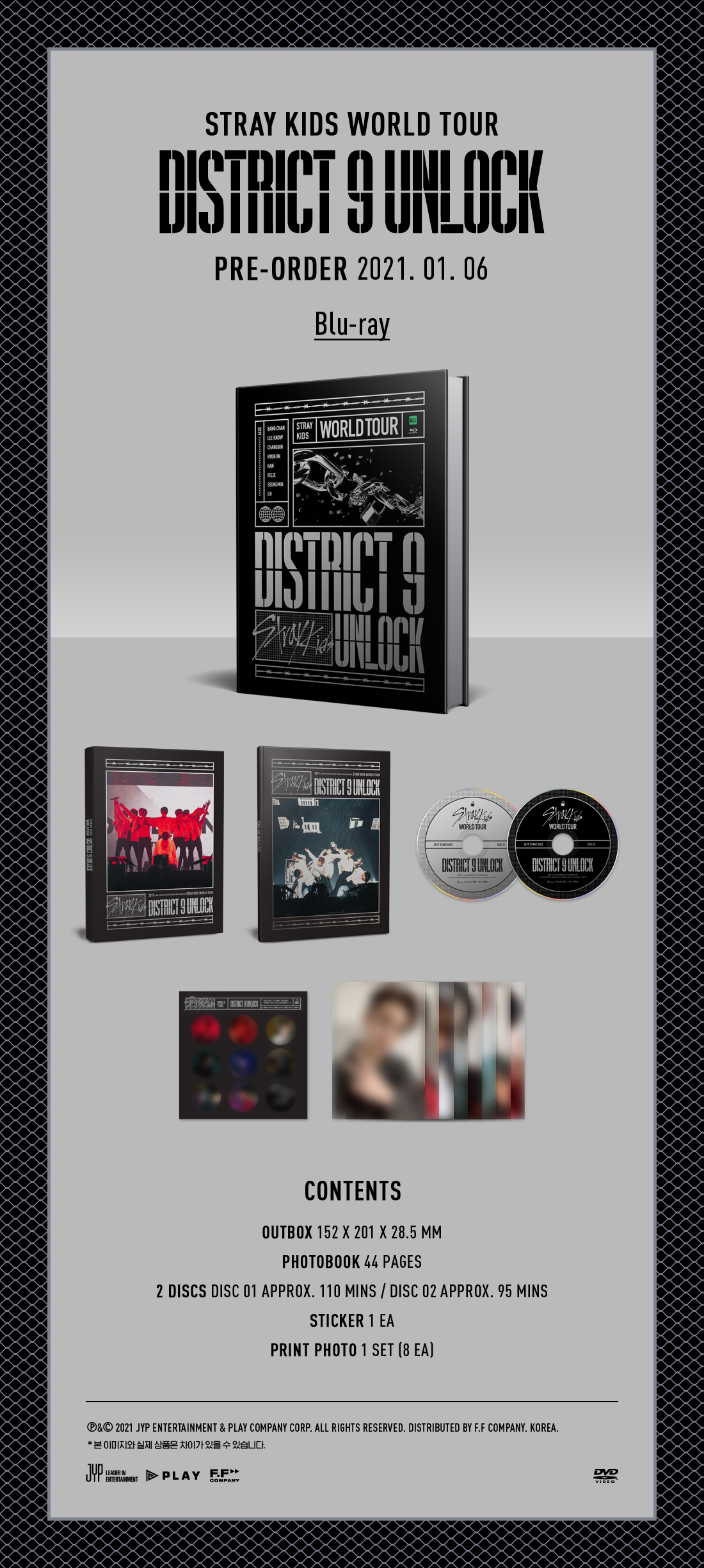 STRAY KIDS - STRAY KIDS WORLD TOUR DISTRICT 9:UNLOCK IN