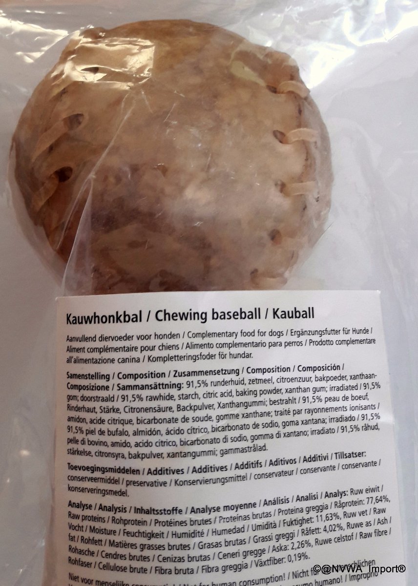 NVWA_Import's tweet photo. #dyk #spelletjes en #beloningen voor uw #hond zijn keuringsplichtig indien dierlijk materiaal bevatten.
#kauwartikelen #importkeuring #dogchews https://t.co/MHAaKvb5DN
