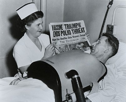 Ventilators are needed when you can't breathe on your own. Historically, the first machines to be widely used to help patients breathe were for those with  #polioWe don't see polio much anymore because of guess what? Vaccines.  #VaccinesWork