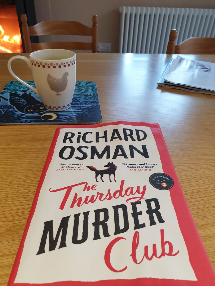 Taking the opportunity to get a few more pages in between refereeing the children. Thank you <a href="/richardosman/">Richard Osman</a>