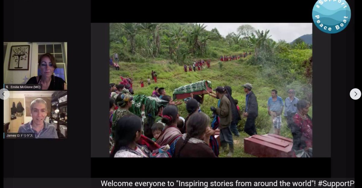 SupprtPeaceBoat's tweet photo. 2020 marked the launch of our #SupportPeaceBoat crowdfunding campaign. A series of online events featuring guest educators, #partners and past participants were held - they are still available to watch on our Facebook page: https://t.co/9SW4xkY9t4 https://t.co/BPtjmqr9Wt