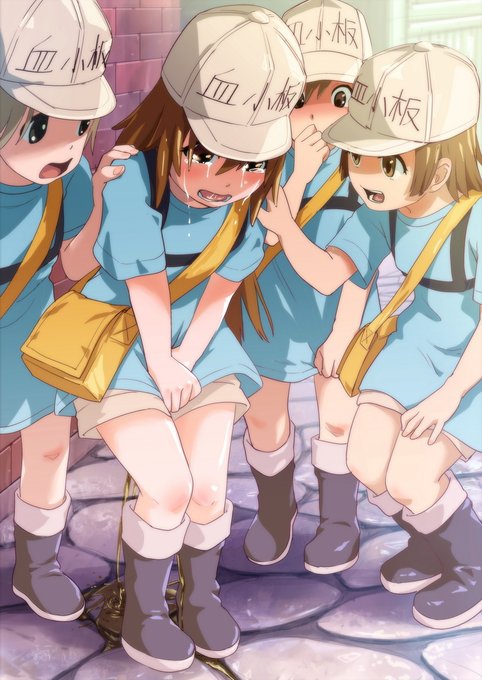 昨日のアンケは、血小板ちゃんでした。 