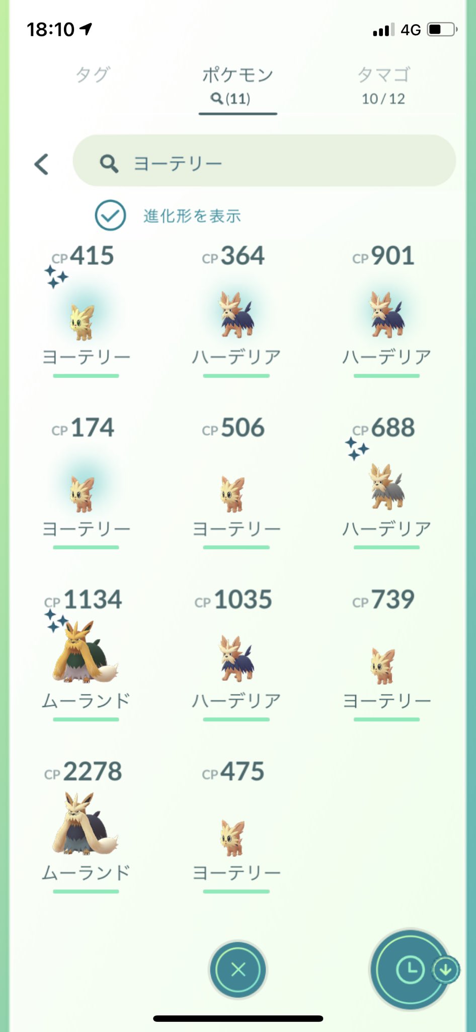 O Xrhsths どれあむ W Sto Twitter ヨーテリーのスポットライトアワー 色違い出たぜやったー って言いたいところだけどヨーテリーは間に合ってて1匹剣盾にも送ってるくらいなんだよなぁwまあ進化揃ってるだけでもいいか T Co Gs4lwp2y1w Twitter