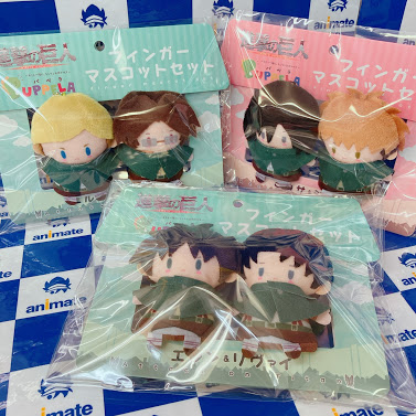 グッズ入荷情報】『進撃の巨人』フィンガーマスコット・PUPPELA