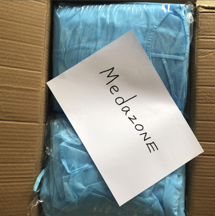 MedazoneMedical's tweet photo. Buy 2,500 Get 5,000! PP Disposable Gowns (AAMI LEVEL 1) $2.99/piece.#Covid_19  #PPE #coronavirus #ppesupplies #Florida #Texas https://t.co/brjAh2NnlE