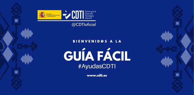 🔎 ¿Buscas ayudas para financiar proyectos de I+D tecnológico empresarial e innovación basada en el conocimiento?

Consulta la guía fácil del @CDTIoficial para encontrar todos los programas e instrumentos de ayudas disponibles.

➡️ bit.ly/2NI9HmU