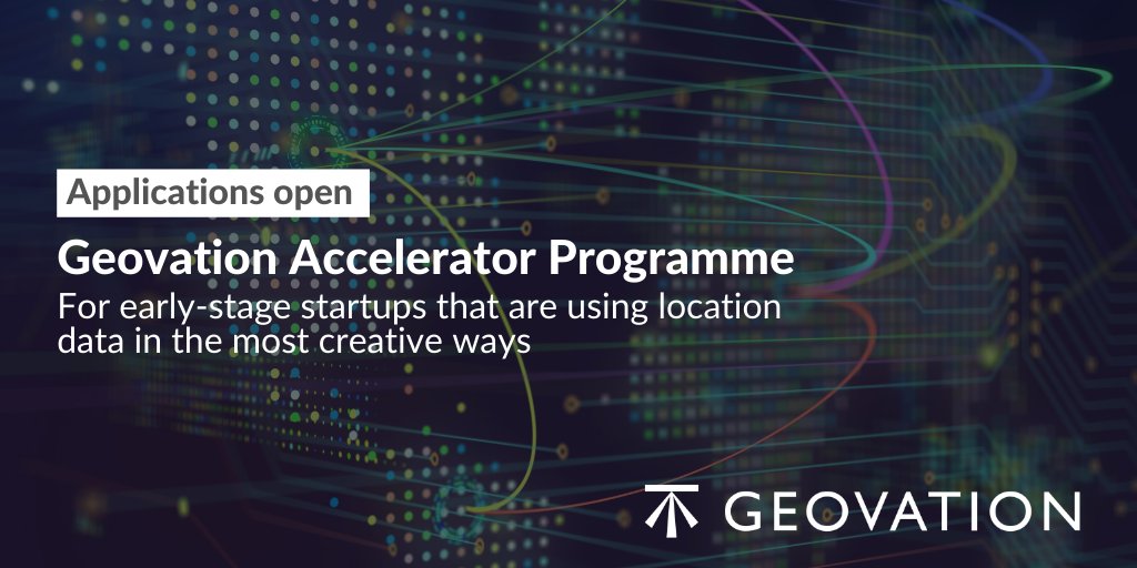 Geovation tweet media