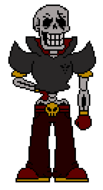 Image: UnderFell! Sans, Pixel Art Maker