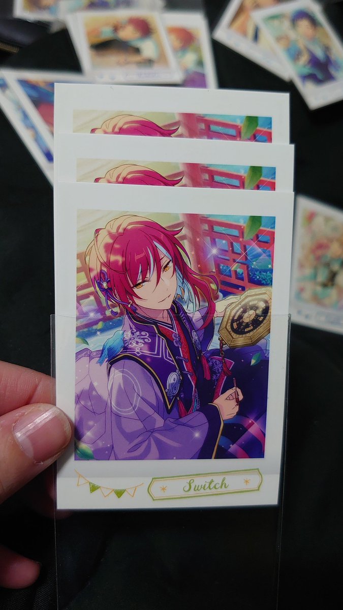 hiragi_0818's tweet photo. ぱしゃこれ交換第1弾

求：光、真、宙、斑、奏汰、千秋

交：画像のもの

一応FFさん優先で。
#あんスタぱしゃこれ
#ぱしゃこれ 
#あんスタ交換 https://t.co/zATGWGJD4y