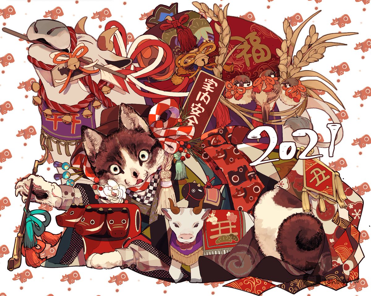 chinese zodiac dog smoking pipe new year year of the dog no humans white background  illustration images