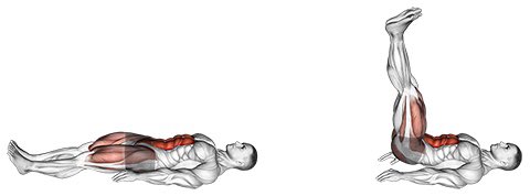 ABS nih!!!1. Hanging leg and hip raise2. lying leg raise3. dumbbell side bend3x12 reps