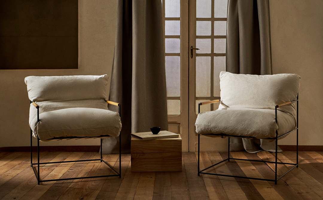 Zara Home on Twitter "NEW IN · A armchair design featuring aesthetic