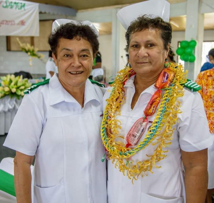 The Samoan Nurses Association honours its dedicated #nurses at the close of the #yearofthenurseandmidwife