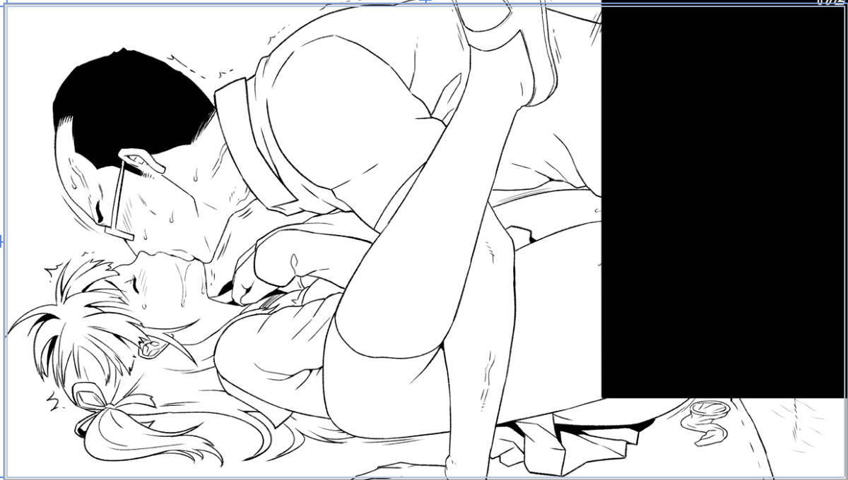 [R-18] 今日の作業 pen入れ 後少し https://t.co/Tjz4ATxY5V 