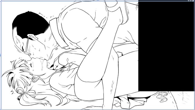 [R-18] 今日の作業 pen入れ 後少し https://t.co/Tjz4ATxY5V 