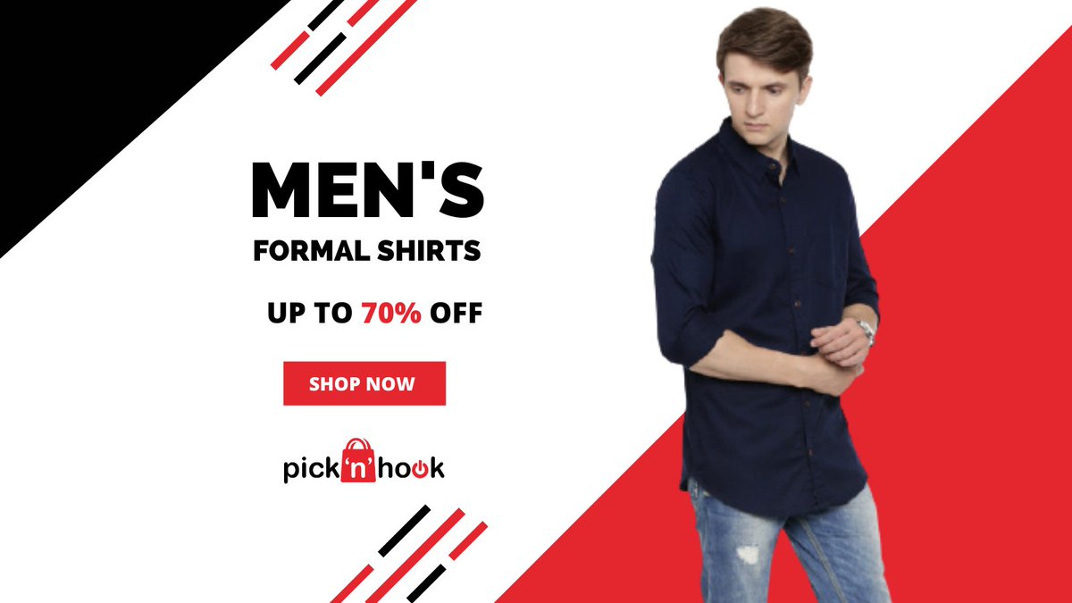 Up To 70% Off on Men’s Formal Shirts
*Free Shipping
*Cash on Delivery
#mensshirts #boysshirts #formalshirts
Find More @
picknhook.com/products?menuN…